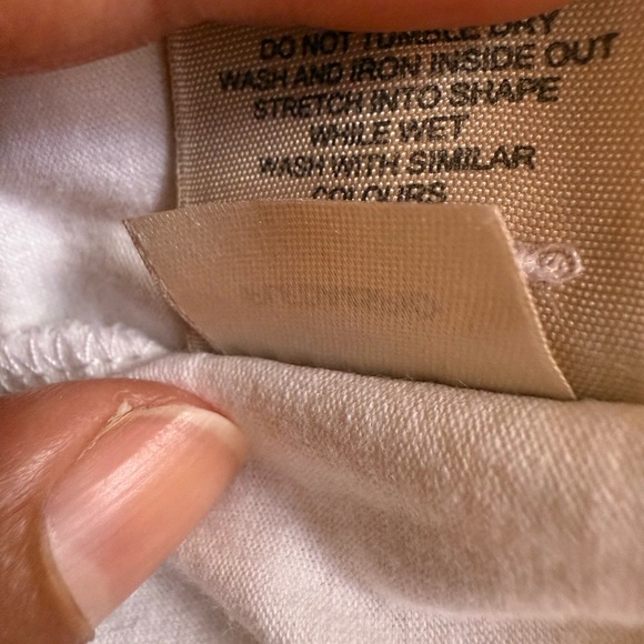 Burberry Light Gray V-Neck Blouse - Picture 6 of 16